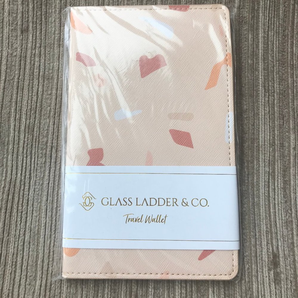 NWT Glass Ladder & Co Terrazzo Travel Wallet